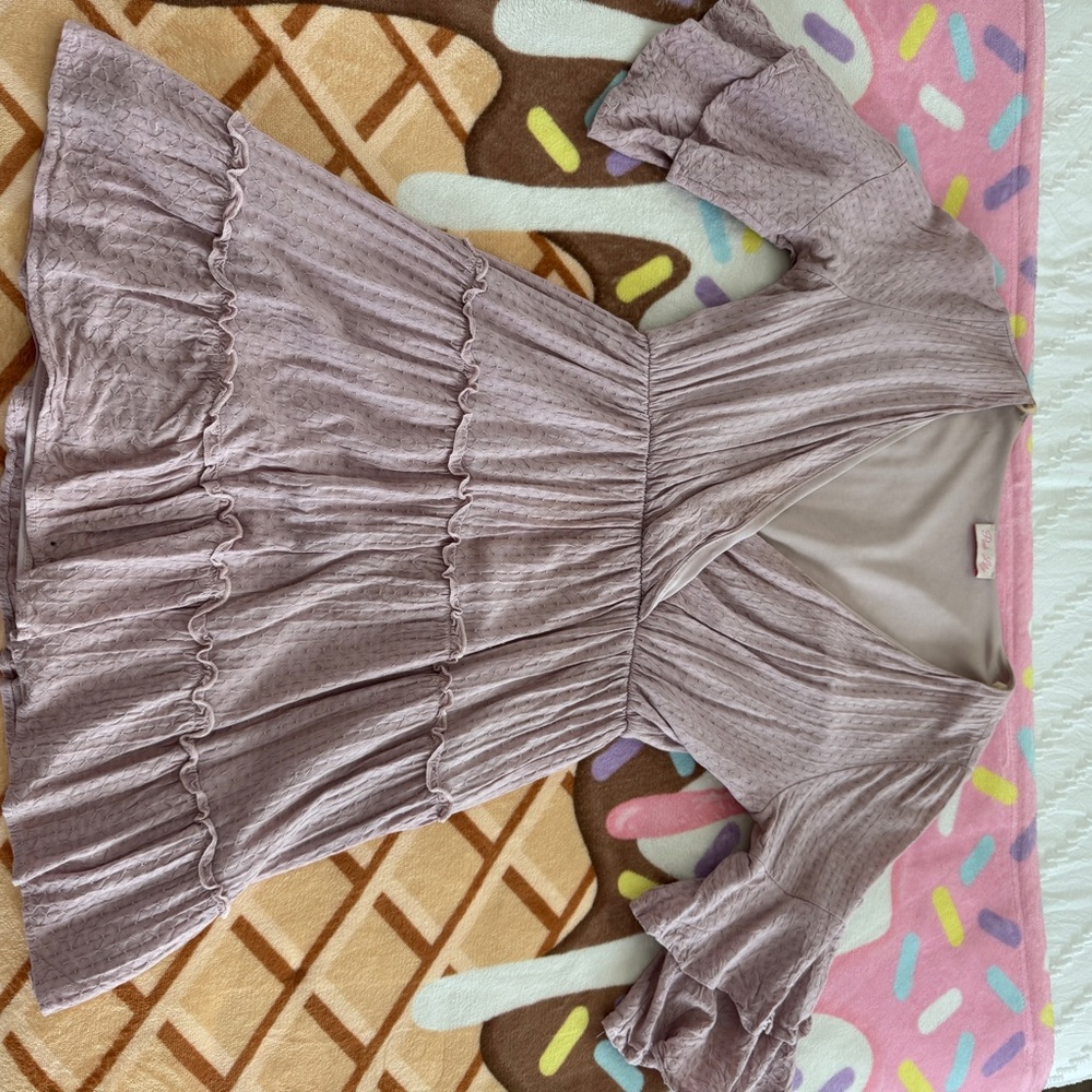 Casual Dress in Soft Purple